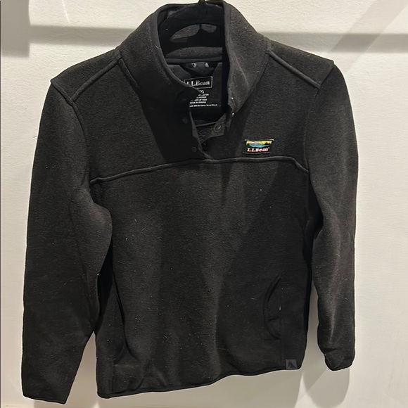 L.L. Bean Black Jacket Structured Tailored Look - Picture 1 of 1